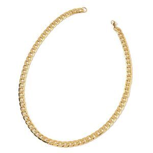 ION Plated YG  Curb Necklace Original Box